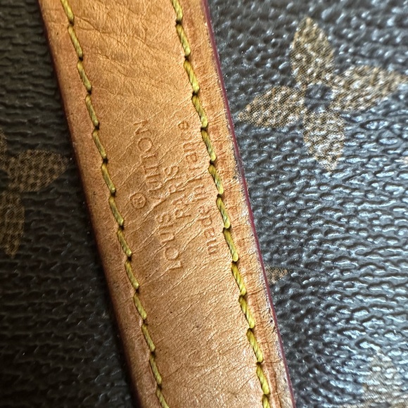 Louis Vuitton Brown speedy 20 bandolier Monogram Handbag - Picture 7 of 8